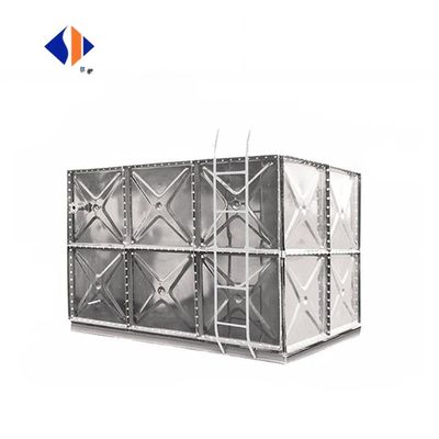 ISO9001 인증으로 새로 설계 된 직사각형 물 탱크 저장소 제조