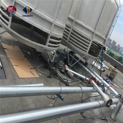 150 톤 반류 크로스 흐름 냉각 타워 PVC/PP 재료 및 합리적인
