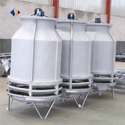 폐쇄형 카운터 흐름 냉각 타워 둥근 모양 자동 냉각 시스템 0.75-30kw