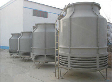1980-4230X3910-6830X3200-5840 2.2-40kw 외관 FRP 둥근 카운터 흐름 냉각 타워