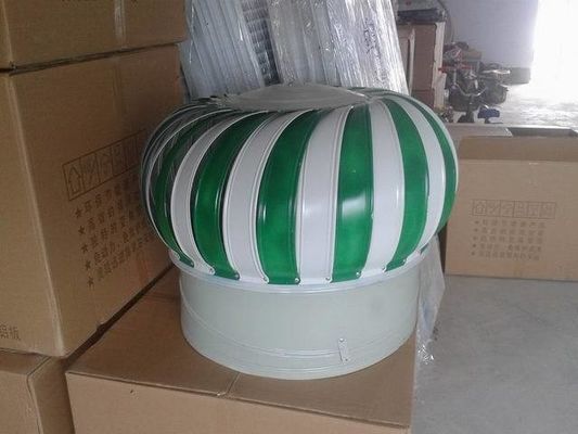 150-1000mm 팬 직경 전력 없는 풍력 터빈 천장 환기 창고용 환기