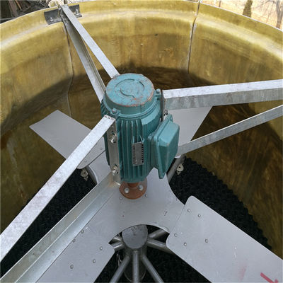 5.5 kw 모터 파워 정사각형 모양 카운터 흐름 물 냉각 타워 냉장고에 설계