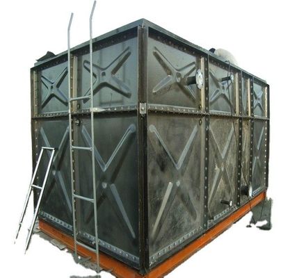 2023 HDG Hot Dip Galvanized Assembled Steel Drinkable Storage Tank 직사각형 물탱크