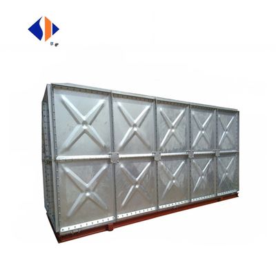 2023 HDG Hot Dip Galvanized Assembled Steel Drinkable Storage Tank 직사각형 물탱크