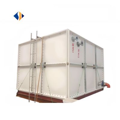 각종 애플리케이션을 위한 맞춤형 0-1500m3 SMC/FRP/GRP 물 저장 탱크