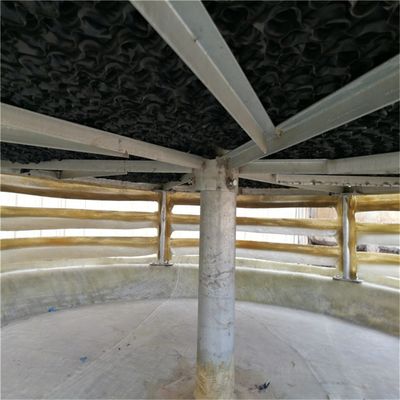 2820mm x 2900mm FRP 껍질 소음 낮고 부패 방지 둥근 카운터 흐름 냉각 타워