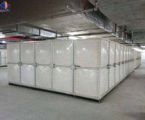 20m3 GRP/FRP/SMC 물 탱크 합금물 효과적이고 오래 지속되는 부패 저항을 위해