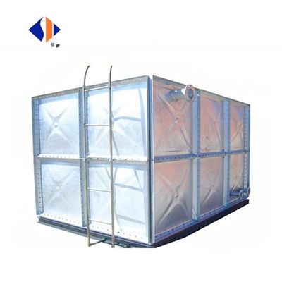 ISO9001 인증으로 새로 설계 된 직사각형 물 탱크 저장소 제조