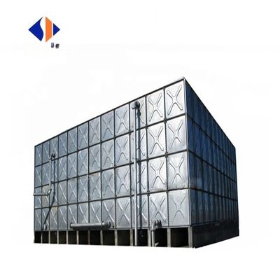 HDG 가연 철강 패널 조립 물 저장 탱크 1000L-150000L 농장 용량