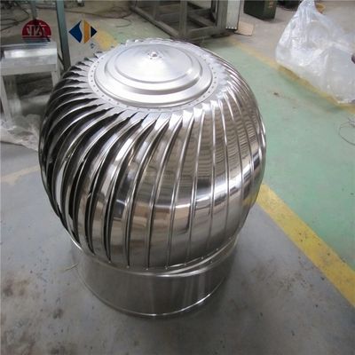 대규모 창고 환기 필요에 맞게 스테인리스 스틸 400mm 터빈 지붕 팬