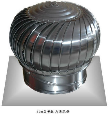 비 전력 환기 자동화 Shuangyi FRP/GRP/SS304 지붕 터빈 팬으로 단순화