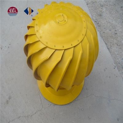 200-1200mm 플라스틱 지붕 터빈 공기 환기기 전력 없는 팬 FRP/알루미늄 블레이드