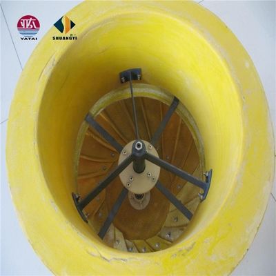 200-1200mm 플라스틱 지붕 터빈 공기 환기기 전력 없는 팬 FRP/알루미늄 블레이드
